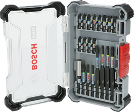 Bosch PRO slagskruvmejselbitssats 20 delar i etui.