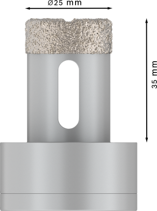Bosch PRO keramisk torr kärnavbitare 25x35 mm X-Lock.