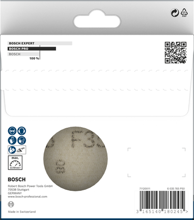 Bosch 125 mm slipskivor G320.