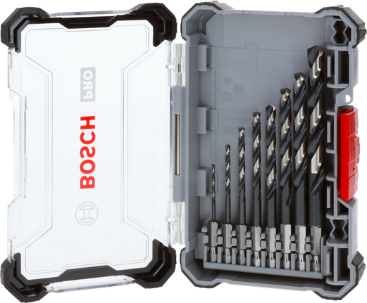 Bosch PRO Metal HSS-G slagspiralborrsats 8 delar.