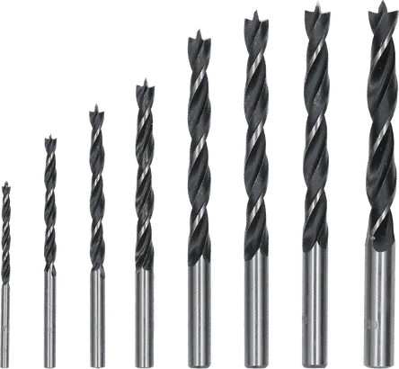 Bosch PRO träborrset med dykspets, 8 storlekar.