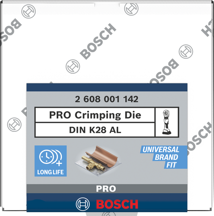 Bosch PRO pressform DIN K28 AL.