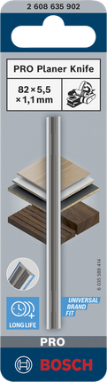 Bosch PRO Hyvelkniv 82×5,5×1,1 mm.