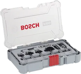 Bosch PRO Fräsbits Kant- och kantsats 8 mm 6 delar.