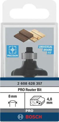 Bosch PRO-fräs Ogee-filé 4,8 mm.