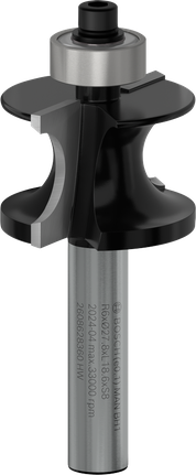 Bosch PRO Fräsbits Stångpärla R 6 skaft 8 mm.