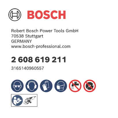 Ikoner för säkerhetsinstruktioner.