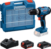 Bosch GSB 18V-25 sladdlös borrmaskin med väska.
