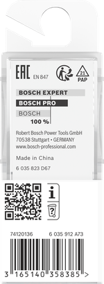 Bosch PRO rakfräs 4×8 mm.