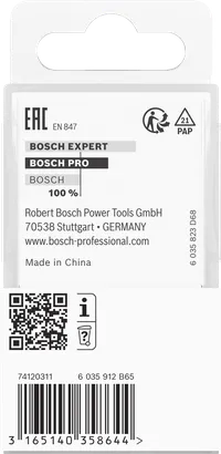 Bosch PRO-fräs för spårfräs 12,7×12,7 mm, 8 mm skaft.