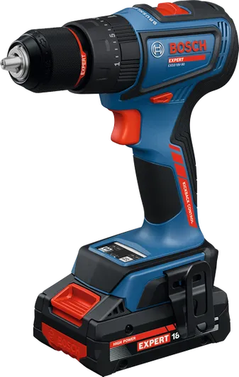 Bosch EXSB18V-90 sladdlös kombiborrmaskin med 4Ah batteri.