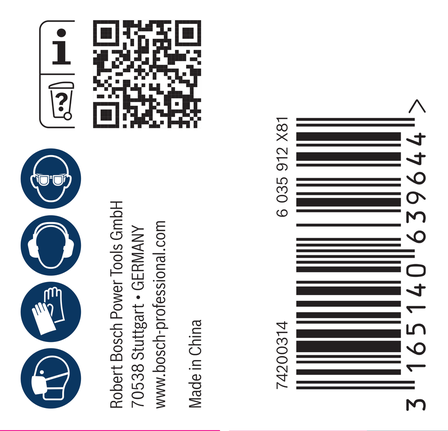 Bosch adapter för diamantkärnborrar.