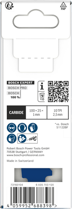 Bosch EXPERT S555HHC 3/8″ metallsågblad.