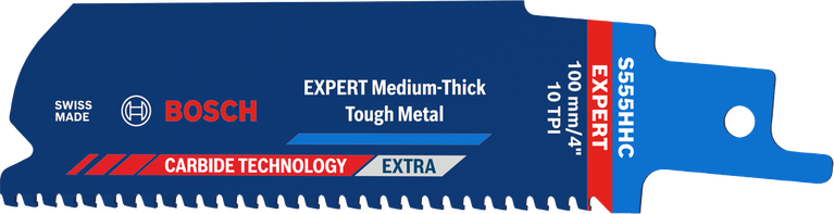 Bosch EXPERT Medeltjockt, tåligt metallblad S555HHC.