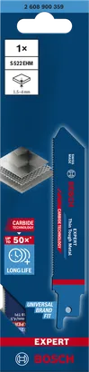 Bosch EXPERT 'Thin Tough Metal' S 522 EHM sågblad.