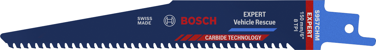 Bosch EXPERT Vehicle Rescue S 957 CHM sågblad, hårdmetalltänder.