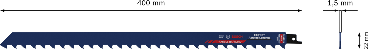 EXPERT Aerated Concrete S2041HM-blad