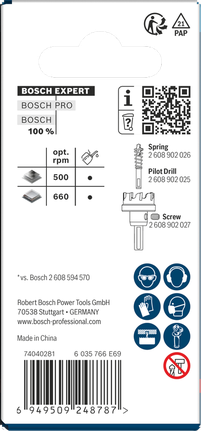 Bosch EXPERT Plåthålsåg 24 x 5 mm.