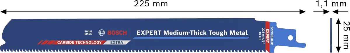 EXPERT Medium-Thick Tough Metal S1155HHC