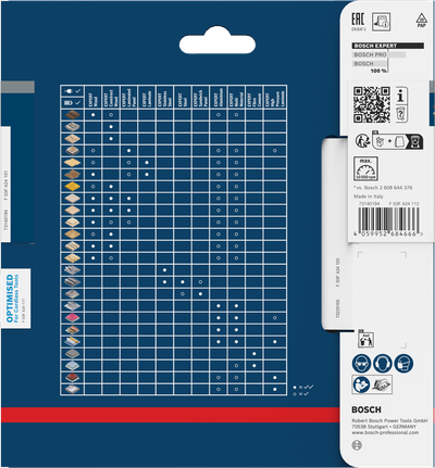 Bosch EXPERT Wood sladdlös cirkelsågklinga 136×20 mm T24.