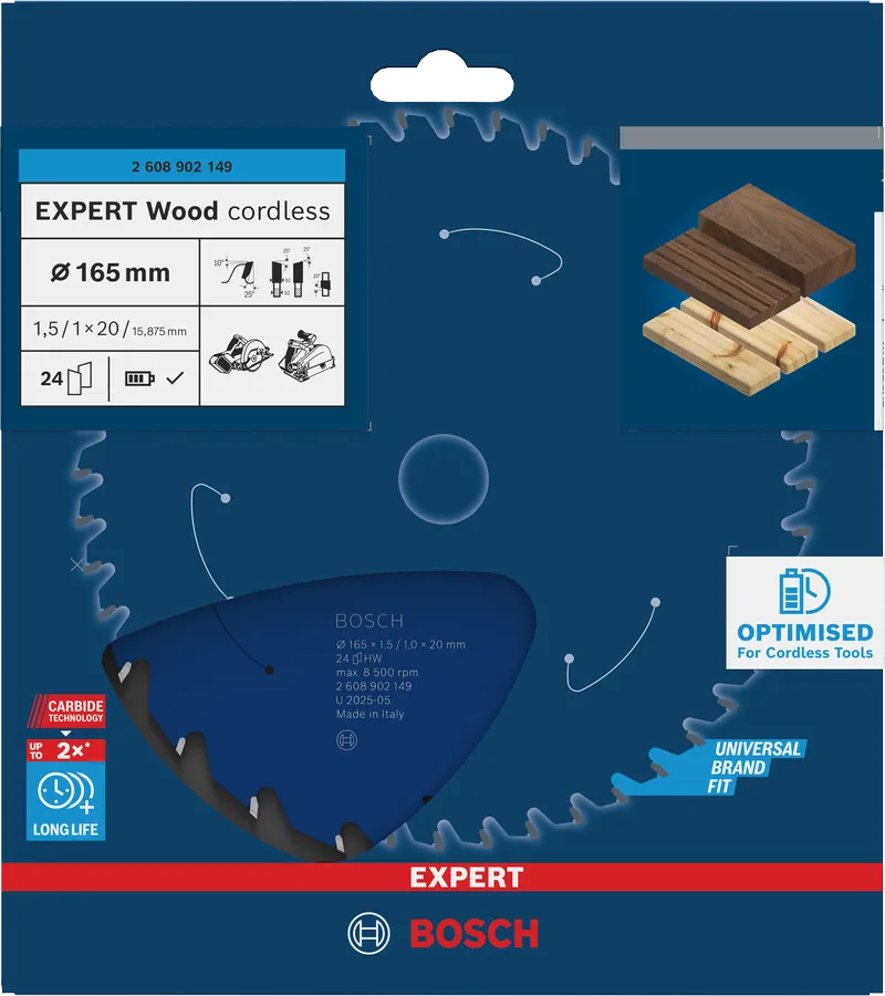 EXPERT Wood cordless
