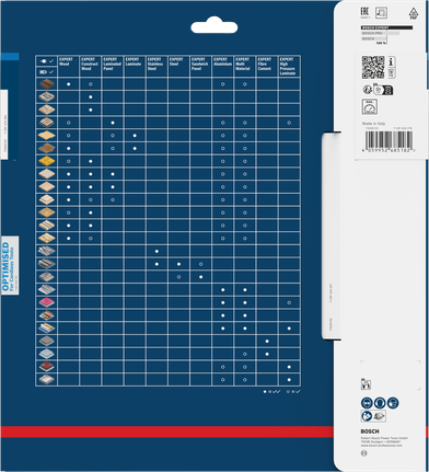 Bosch EXPERT Batteridriven cirkelsågklinga i aluminium 250×2,4/1,8×30 mm T78.