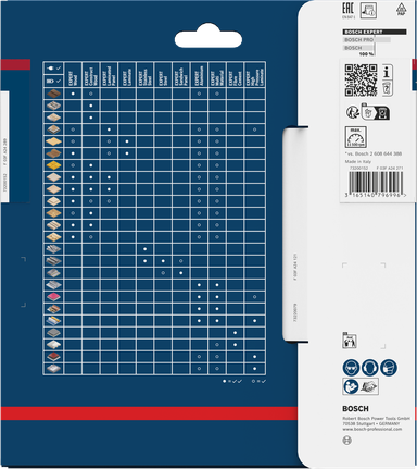 Bosch Expert högtryckslaminat 165 x 2,6/1,6 x 20 mm T48-bladförpackning.