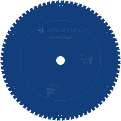 Bosch EXPERT Stålcirkelsågblad T80 för metallskärning.