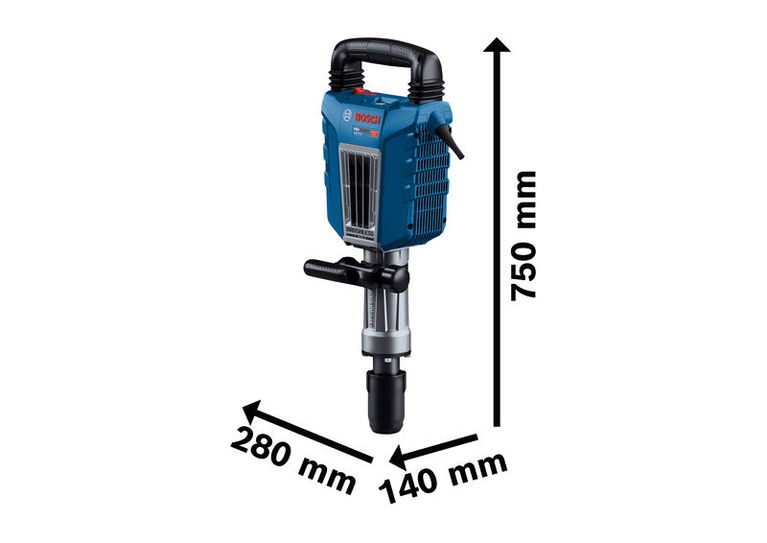 Bosch GSH14VB hammare, 750 mm höjd.