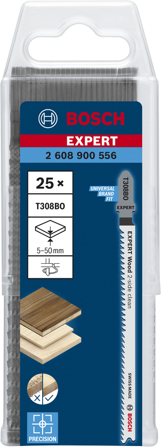 EXPERT Wood 2-side clean T308BO