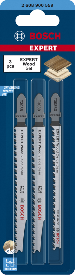 EXPERT Wood 2-side clean-sats