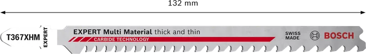 Bosch EXPERT Multi Material T367XHM sticksågblad i hårdmetall.