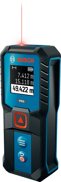 Bosch GLM50-21 lasermätare för avståndsmätning.