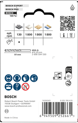 Bosch Multi Material hålsåg för hål 68x40 mm.