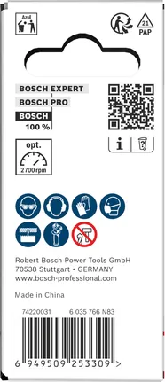 Bosch hålsåg för trä och gips, 25 x 25 mm.