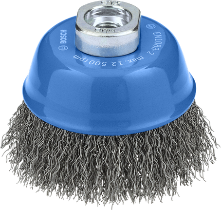 Bosch Metal Clean koppborste 75 mm för vinkelslipmaskiner.