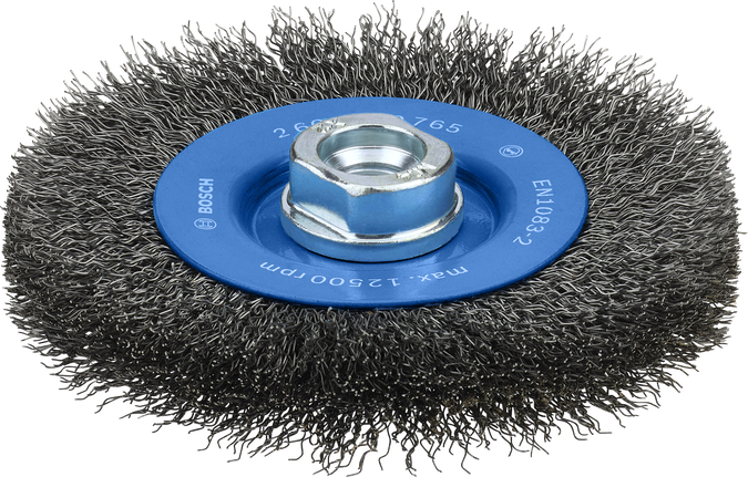 Bosch Metal Clean-trådsskiva 115 x 0,3 mm för slipmaskiner.