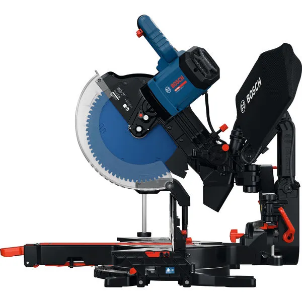 Bosch EXCM341-305GD kap- och geringssåg med dammpåse.