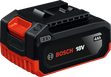 Bosch 18V 4Ah GBA18V-40 litiumjonbatteri.