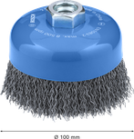 Bosch Metal Clean koppborste 100 mm för vinkelslipmaskiner.