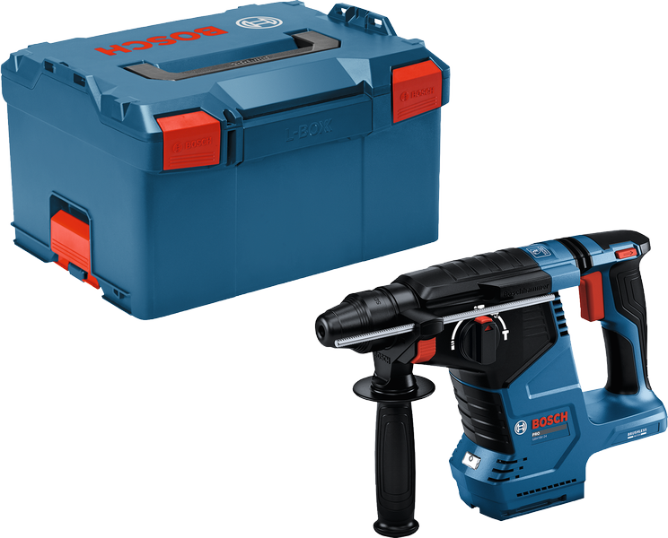 Bosch GBH 18V-24 borrhammare med bärväska.