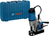 Bosch GBM 38 magnetborrmaskin med bärväska.