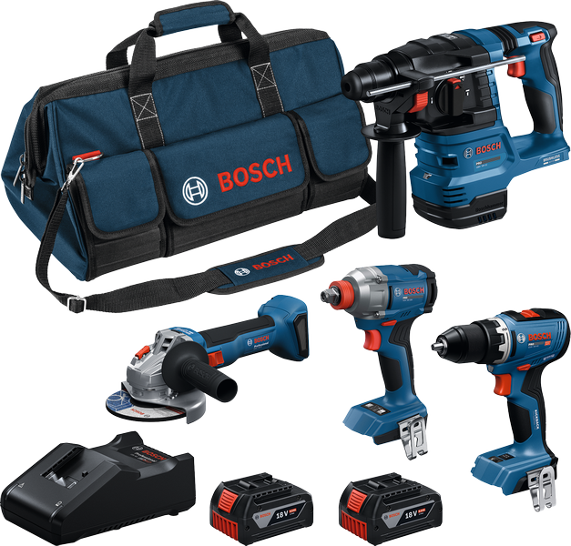 Bosch sladdlöst elverktygsset.