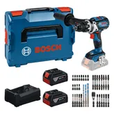 Bosch borrmaskinsats med tillbehör.
