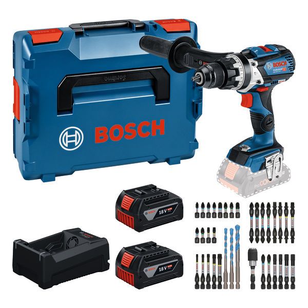 Bosch sladdlös borrmaskin.