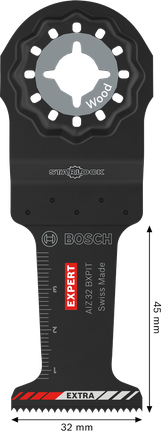 Bosch EXPERT AIZ 32 BXPIT WoodMax instickssågblad för trä.