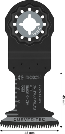 Bosch PRO AIZ 45 BSPIB instickssågblad för trä, 45x45 mm.