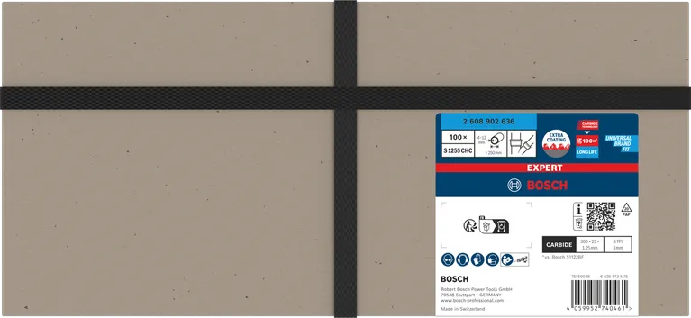 Bosch EXPERT S1255CHC tigersågblad 100-pack.