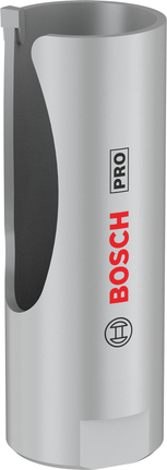 Bosch PRO gängad hålsåg för byggmaterial, 25 mm diameter.