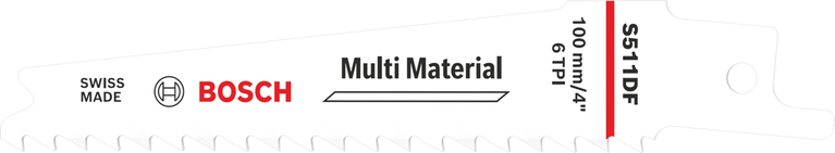 Bosch S511DF Multimaterial 100 mm BIM-sågblad.